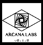 PETI Book Screen v. 0.1.0 with Arcana Labs Logo